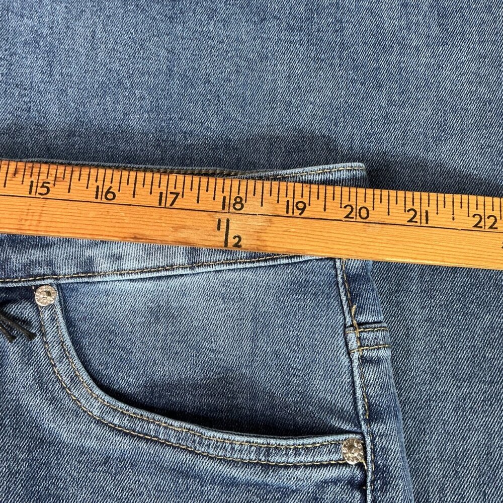 Love Soho Womens Size 22 Blue Cargo Straight Leg Denim Jeans - Picture 7 of 11